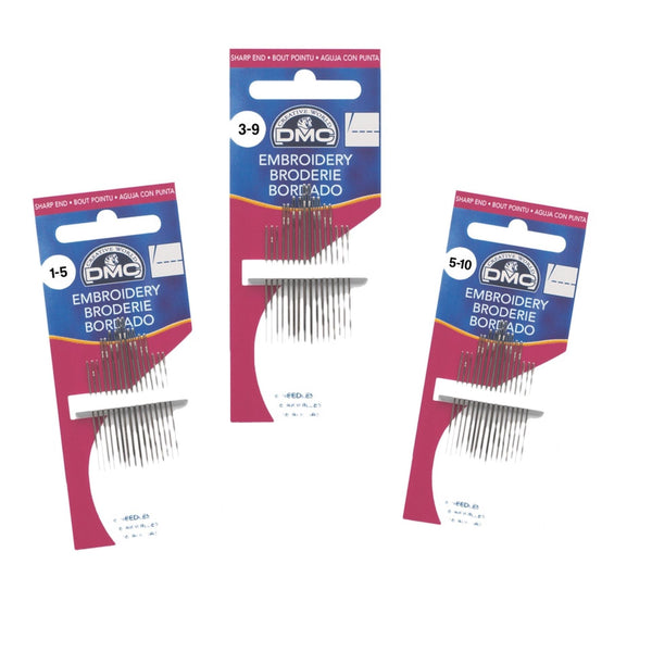 Surtido de Agujas para Bordar con Punta DMC