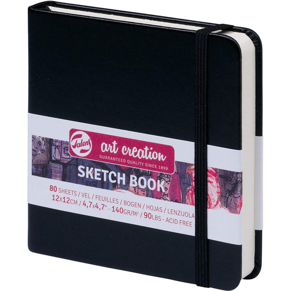 Bloc Sketch Book Negro 12x12cm Art Creation