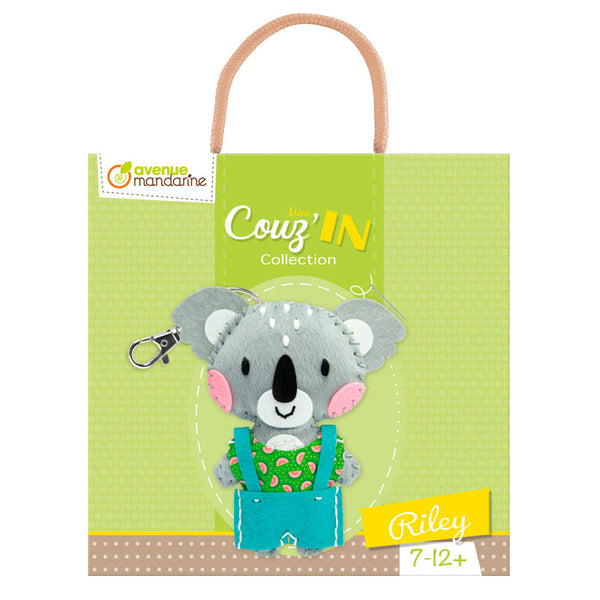 Caja Creativa Llavero Mini Couzin 'Riley El Koala' Avenue Mandarine
