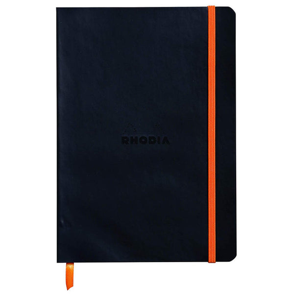 Cuaderno Negro Rhodia & Tamaño A4+ (19cm x 25cm)