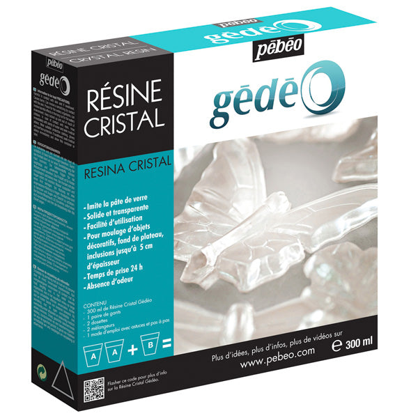 Resina Cristal Gedeo  300ml Pebeo