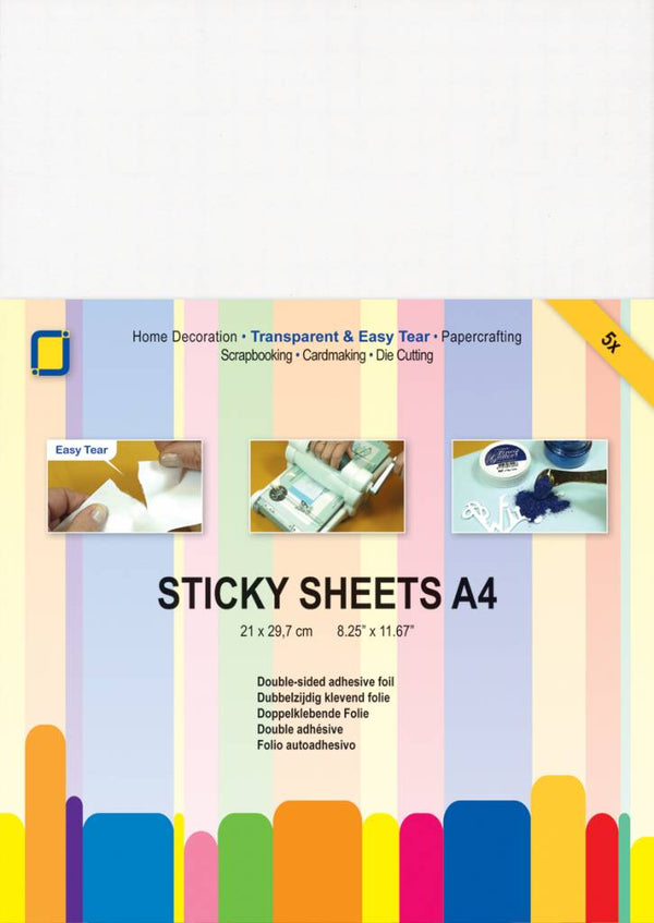 Hojas Adhesivas A4, Pack 5 uds