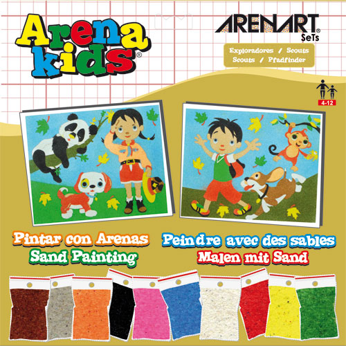 Set Arenas Kids 'Exploradores' ARENART