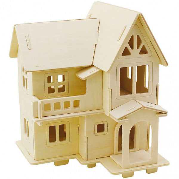 Kit Casa de Madera 3D Creativ Company 57877
