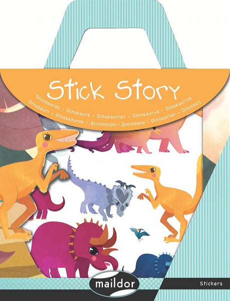 Kit Juegos Y Pegatinas Dinosaurios Stick Story –
