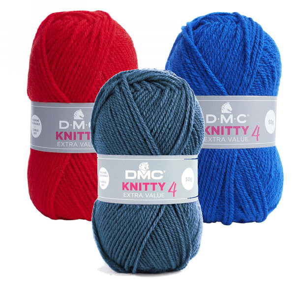 Ovillo Knitty 4 DMC 50gr