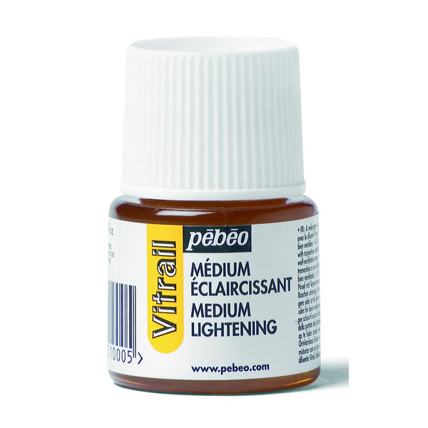 Medium Aclarador Vitrail 45ml Pebeo