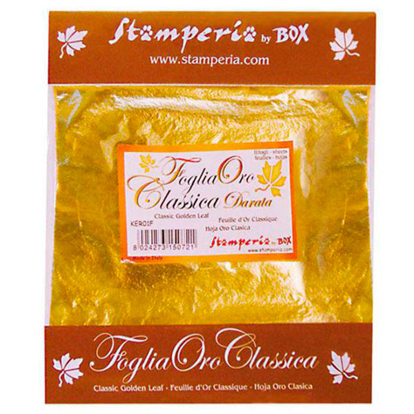 Pack 11 Hojas Pan de Oro Stamperia