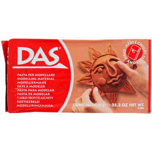 Pasta Modelar DAS Terracota 1kg