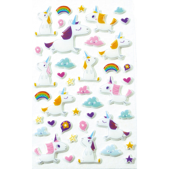 Pack Pegatinas Unicornios 42uds (1)