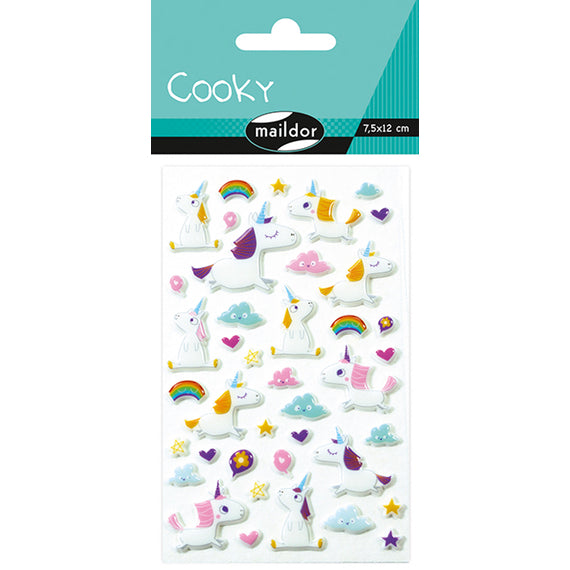 Pack Pegatinas Unicornios 42uds