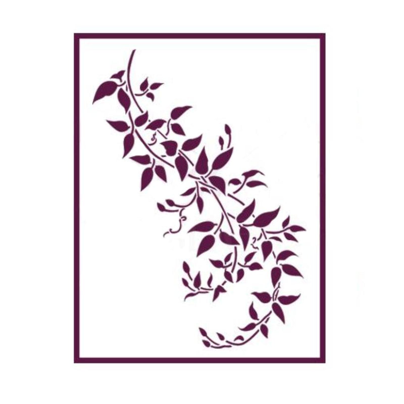 Stensil Rama Rama Plantilla De Flores En Una Rama 1001x1001