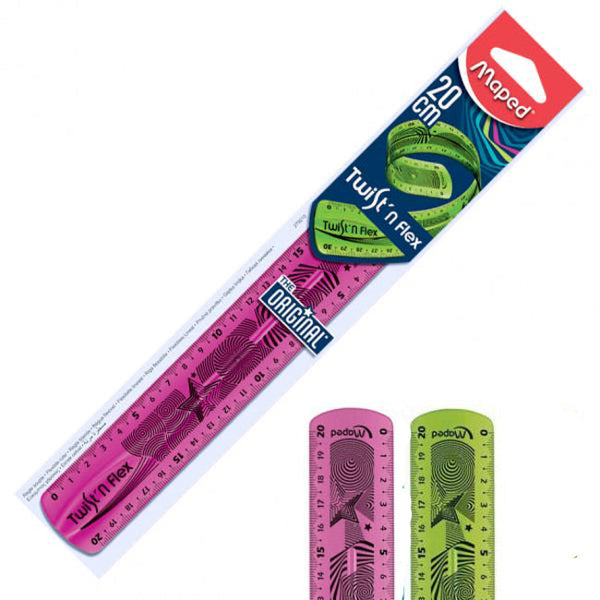 Regla Flexible 20cm Maped