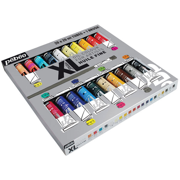 Set 20 Óleo Fino XL 20ml Pebeo