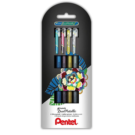 Set 4 Bolígrafos Hybrid Dual Metallic Pentel (2/2)