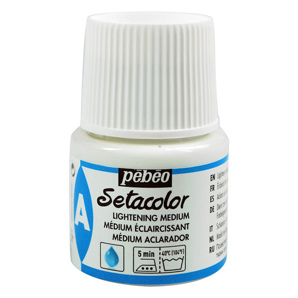 Medium Aclarador Setacolor  45ml Pebeo