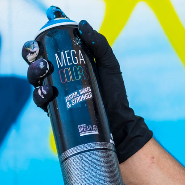 Spray MEGA Colors 600ml Montana & MEGA Negro R 9011