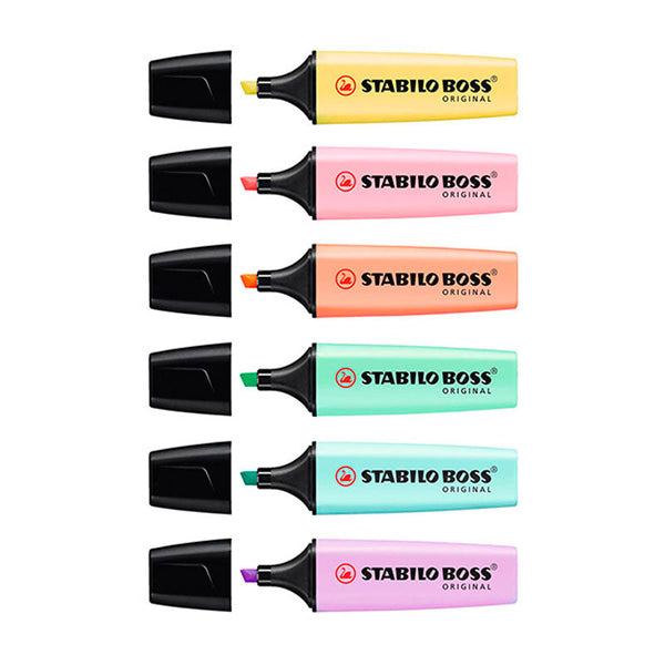 Subrayadores Pasteles Stabilo Boss Original