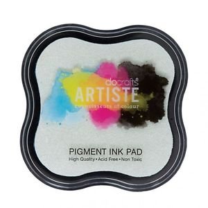 Tampón tinta para embossing - Pigment Ink Pad Docrafts